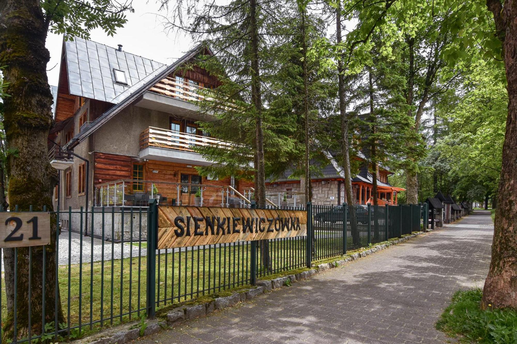 Willa Sienkiewiczowka Закопане Екстериор снимка